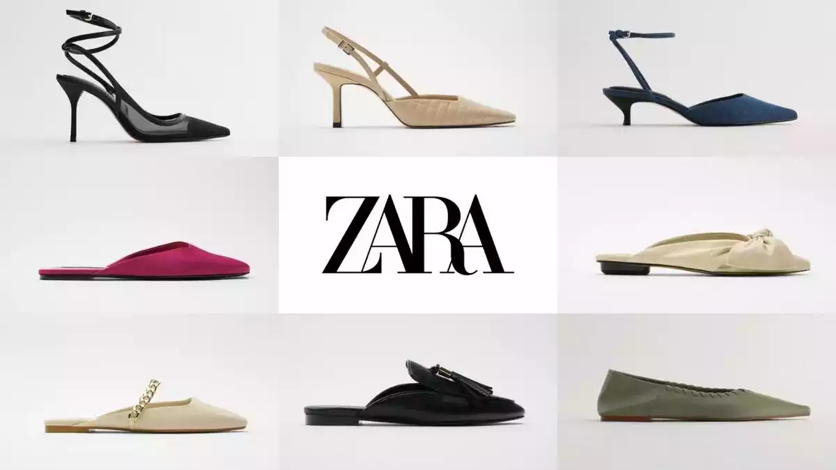 Selección de zapatos de Zara para ir a la oficina
