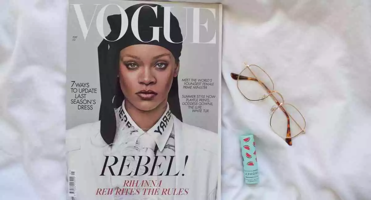 Rihanna portada de la revista Vogue