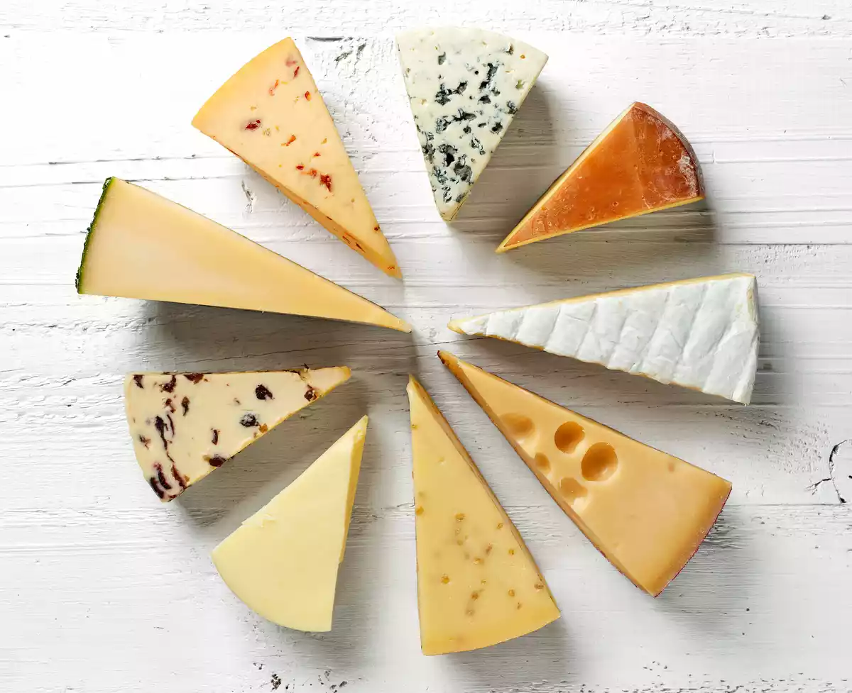 Diferentes tipos de queso francés